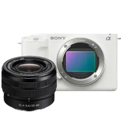 Sony Mirrorless Cameras>ZV-E1 Mirrorless Camera with FE 28-60mm f/4-5.6 Lens - White