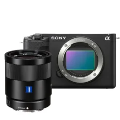 Sony Mirrorless Cameras>ZV-E1 Mirrorless Camera with Sonnar T* FE 55mm f/1.8 ZA Lens - Black