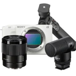Sony Mirrorless Cameras>ZV-E1 Vlogging Kit with FE 35mm f/1.8 Lens - White