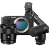 Sony Mirrorless Cameras>ZV-E1 Vlogging Kit with Sonnar T* FE 55mm f/1.8 ZA Lens - Black