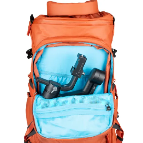 Summit Creative Backpacks>Tenzing 50L Extra Large Roll Top Camera Backpack - Orange