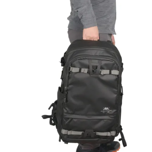 Summit Creative Backpacks>Tenzing 40L Large Roll Top Camera Backpack - Black