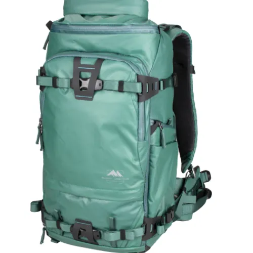 Summit Creative Backpacks>Tenzing 30L Medium Roll Top Camera Backpack - Green