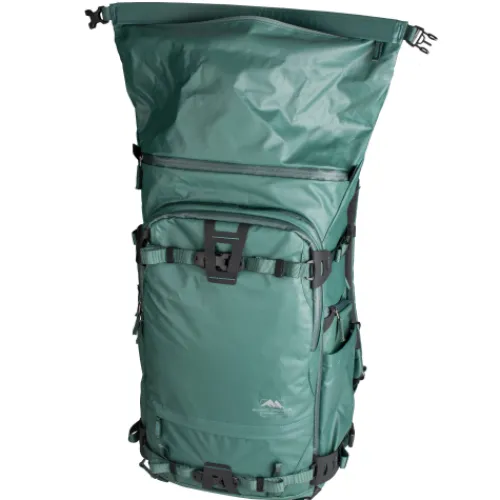 Summit Creative Backpacks>Tenzing 30L Medium Roll Top Camera Backpack - Green