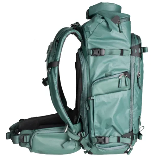 Summit Creative Backpacks>Tenzing 30L Medium Roll Top Camera Backpack - Green