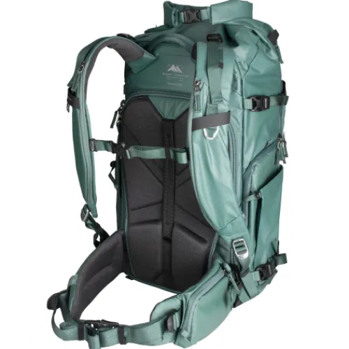 Summit Creative Backpacks>Tenzing 50L Extra Large Roll Top Camera Backpack - Green