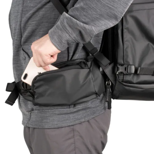 Summit Creative Backpacks>Tenzing 35L Large Zip Top Camera Backpack - Black