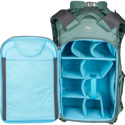 Summit Creative Backpacks>Tenzing 40L Large Roll Top Camera Backpack - Green