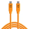 Tether Tools Cables & Connectors>Tetherpro Usb-c To Usb-c 3m Hi-Vis Orange