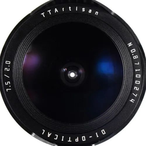 TTArtisan Sony E-Mount>7.5mm f/2 Fisheye Lens for Sony E Mount - Black