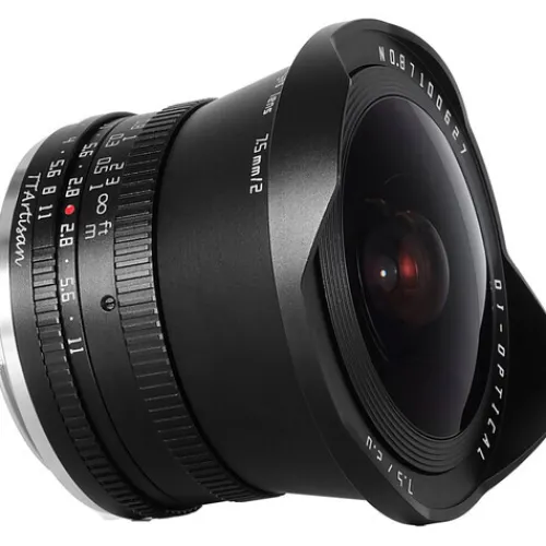 TTArtisan Sony E-Mount>7.5mm f/2 Fisheye Lens for Sony E Mount - Black
