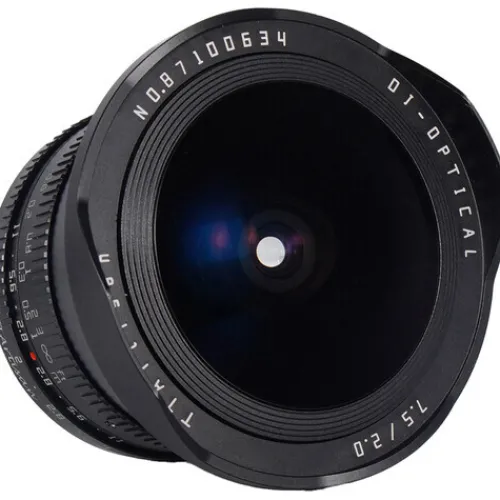 TTArtisan Sony E-Mount>7.5mm f/2 Fisheye Lens for Sony E Mount - Black