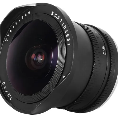 TTArtisan Sony E-Mount>7.5mm f/2 Fisheye Lens for Sony E Mount - Black