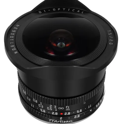 TTArtisan Sony E-Mount>7.5mm f/2 Fisheye Lens for Sony E Mount - Black