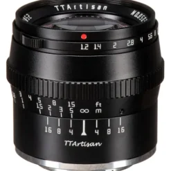 TTArtisan Fujifilm X-Mount>50mm f/1.2 Lens for Fujifilm X Mount - Black