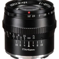 TTArtisan Sony E-Mount>50mm f/1.2 Lens for Sony E Mount - Black