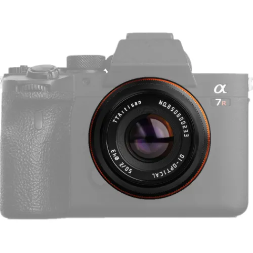 TTArtisan Sony E-Mount>50mm f/2 Lens for Sony E Mount - Black
