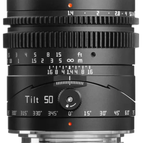 TTArtisan Fujifilm X-Mount>Tilt 50mm f/1.4 Lens for FUJIFILM X Mount - Black