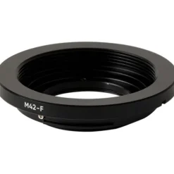 Urth Lens Adapters>Manual Lens Mount Adapter for M42 Lens to Nikon F-Mount Camera Body with Optical Element
