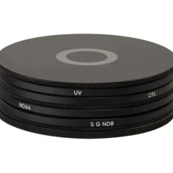 Urth Filter Kits>58mm UV, Circular Polarising (CPL), ND64, Soft Grad ND8 Lens Filter Kit (Plus+)