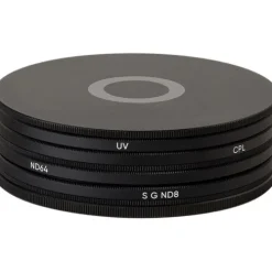 Urth Filter Kits>43mm UV, Circular Polarising (CPL), ND64, Soft Grad ND8 Lens Filter Kit (Plus+)