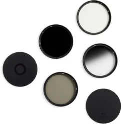 Urth Filter Kits>46mm UV, Circular Polarising (CPL), ND64, Soft Grad ND8 Lens Filter Kit (Plus+)