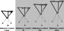 Walkstool Walkstools>Comfort  Large - 45cm – Portable Camping Stool