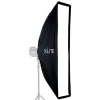 Xlite Reflectors, Softboxes & Umbrellas>25cm x 100cm Pro Umbrella Strip Softbox + Grid & Mask for S-Type