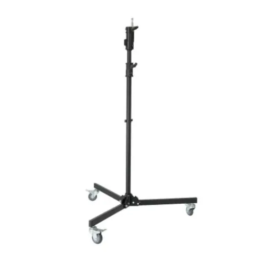 Xlite Mounting Hardware|Light Stands, Backgrounds & Mounting>Floor Roller Stand With Black 2.2m Column