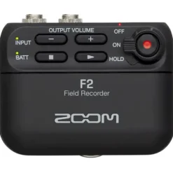 Zoom Audio Recorders & Accessories>F2 Ultracompact Portable Field Recorder with Lavalier Microphone