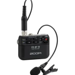 Zoom Audio Recorders & Accessories>F2-BT Ultracompact Bluetooth-Enabled Portable Field Recorder with Lavalier