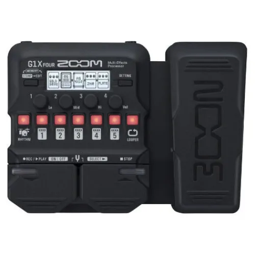 Zoom Pedals & Effects>G1x Four Guitar Multi-Effects Pedal